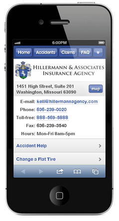 m.hillermannagency.com website preview